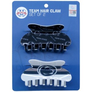 hair claws Penn State 2 pack